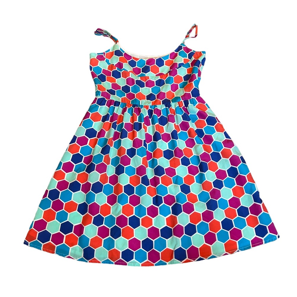 Hutch Colorful Hexagon Mini Dress